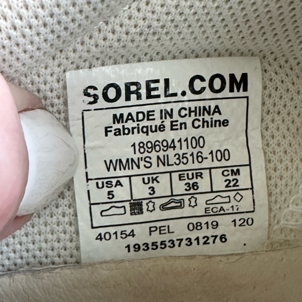 Sorel Kinetic Lite Lace Perf Sneakers - Picture 12 of 13